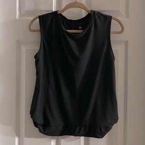 All In Motion size small sleeveless tee with pretty gathering detail on sides